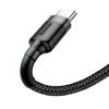 KABEL USB DO USB-C BASEUS CAFULE 2A 3M (SZARO-CZARNY)