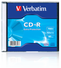 PŁYTA CD-R 700MB 52X VERBATIM 43347 SLIM